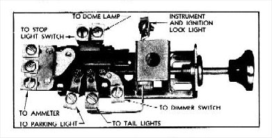headlight switch wiring | Classic Parts Talk