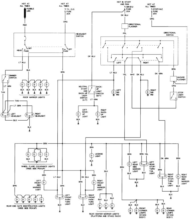 1986 Chevy Truck C10 Wiring Diagram - Wiring Diagram