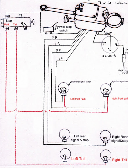 Vsm 900 Turn Signal Switch Wiring For 6V Positive Ground Wiring Diagram from talk.classicparts.com