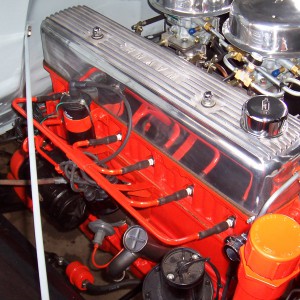 Pass side engine compartment