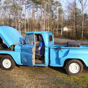 MY '63 GMC AND HUBCAPS I AM LOOKING FOR