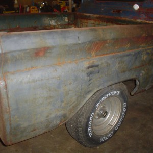 passenger's side before stripping