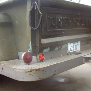 Rear bumper