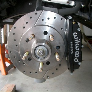 Custom Front Brakes - Wilwood 6-piston Calipers