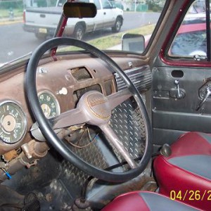 51 panel cab interior