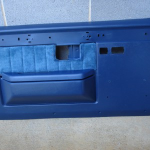 Dyed blue with arm rest & side cushion