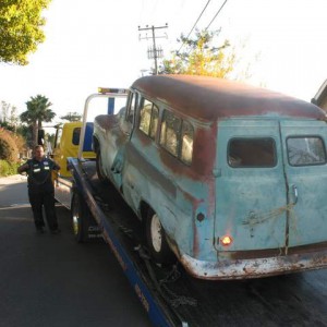 Moving day...to Salazar Brothers of Watsonville Ca.