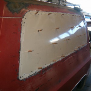 right rear filler panel