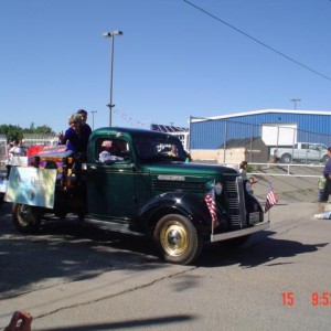 1937 chevy/gmc in gallup indian cerimonial parade