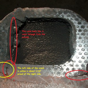 exhaust manifold cracks