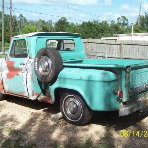 my 66 c 10 custom short wheel base step side