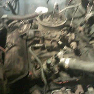 This is the engine after i started rebuilding it. (3 hours of work so far after engine clean up)