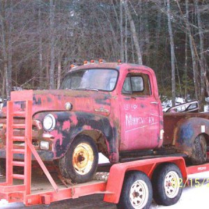 55 1st series parts truck bought for $150