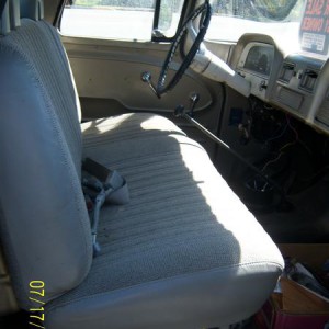 Someone put in a late model seat, anyone know where I can find an original bench?