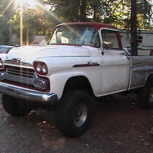 My 1958 3/4 Ton 4/4  Getting Closer