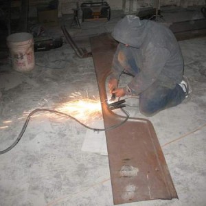 Jesse at work