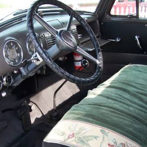 51 Chevy 3100 Pickup-Interior prior to clean up