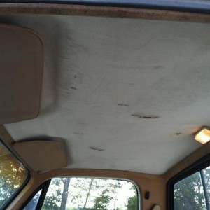 Damaged Headliner