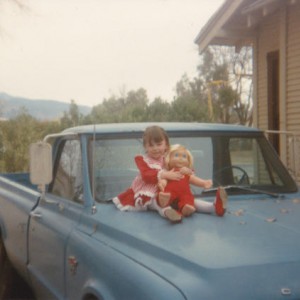 My baby sister liked to climb on ole Baloo.  She is 26 now.