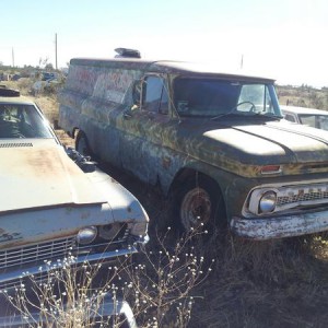 64 CHEVY PANEL TRUCK