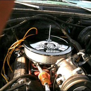 All I did so far is put an Edelbrock air cleaner on it