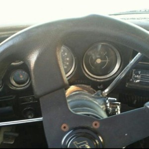 That steering wheel has got to go