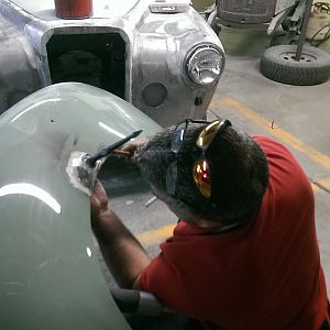 Planishing Weld