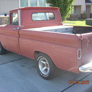 My 62 on the driveway
