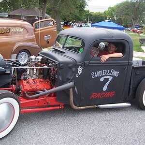The ratrod at Americruise