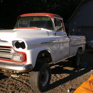 My 58 Chevy  4/4