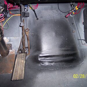 gas pedal brake setup