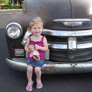 Sitin on daddy's 54