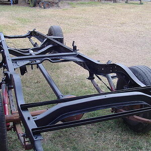 D 52 Chevy  frame work (13)