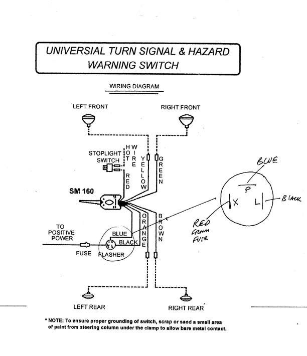 Factory Turn Signal Wiring