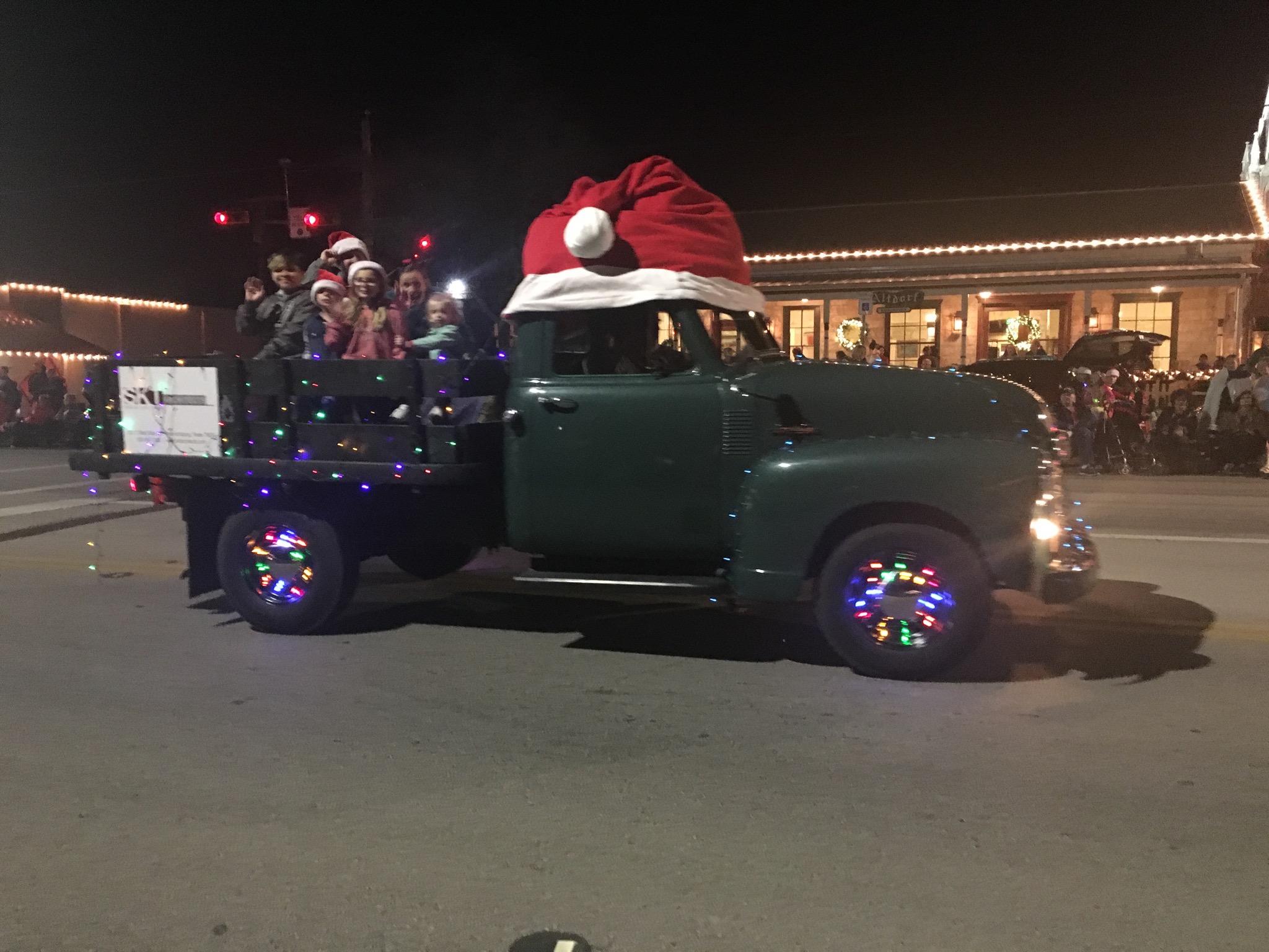 Fredericksburg Texas Christmas parade Classic Parts Talk