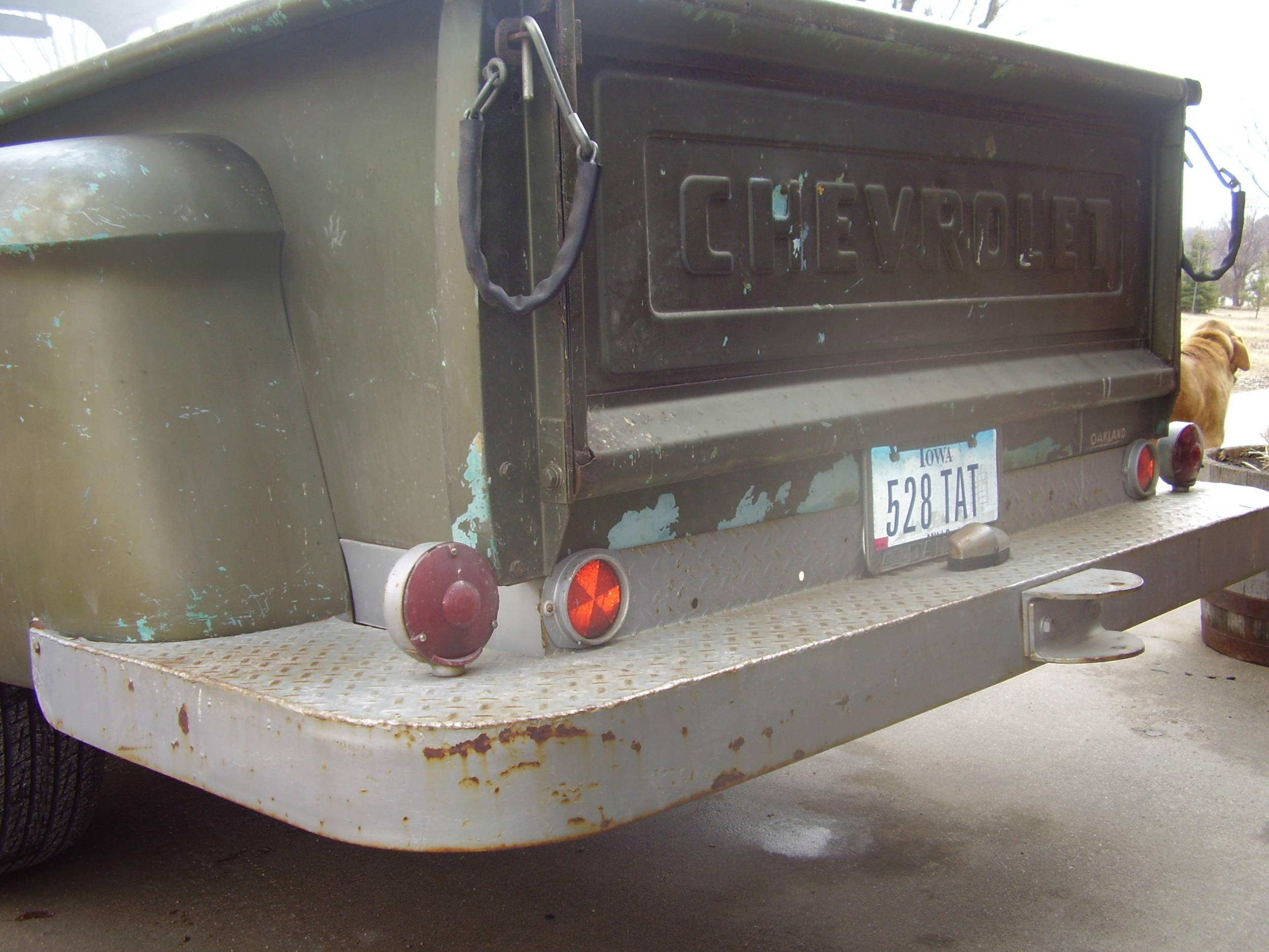 Rear bumper
